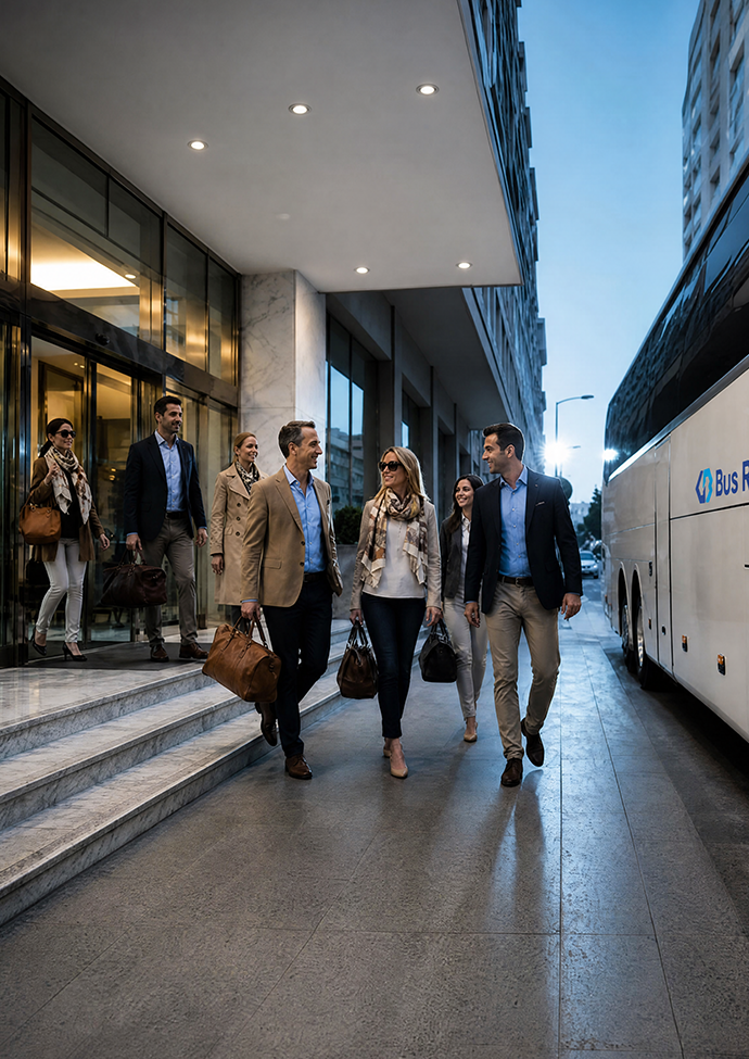 Hotel and resort transportation.